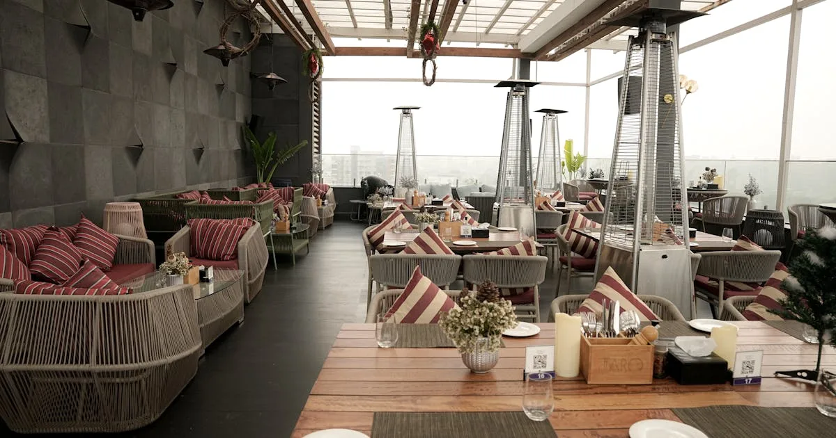 Open Air Dining Near Coimbatore with a View